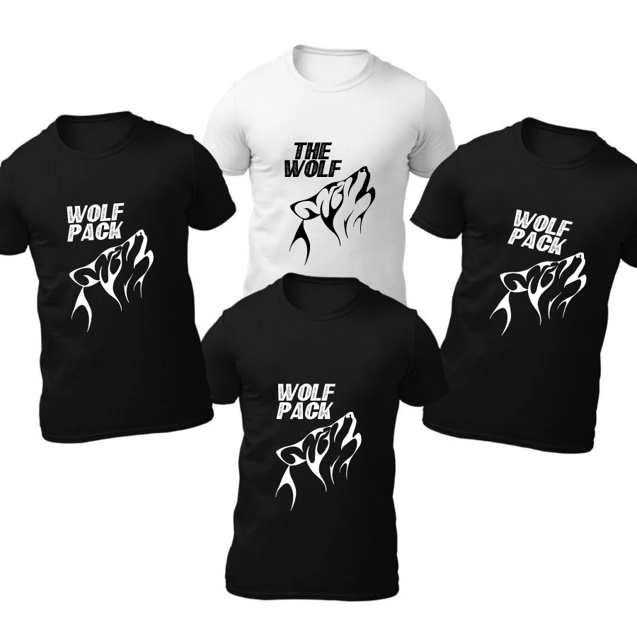 The Wolf Pack Groomsmen Shirts - Bridal Party | Bachelor Party