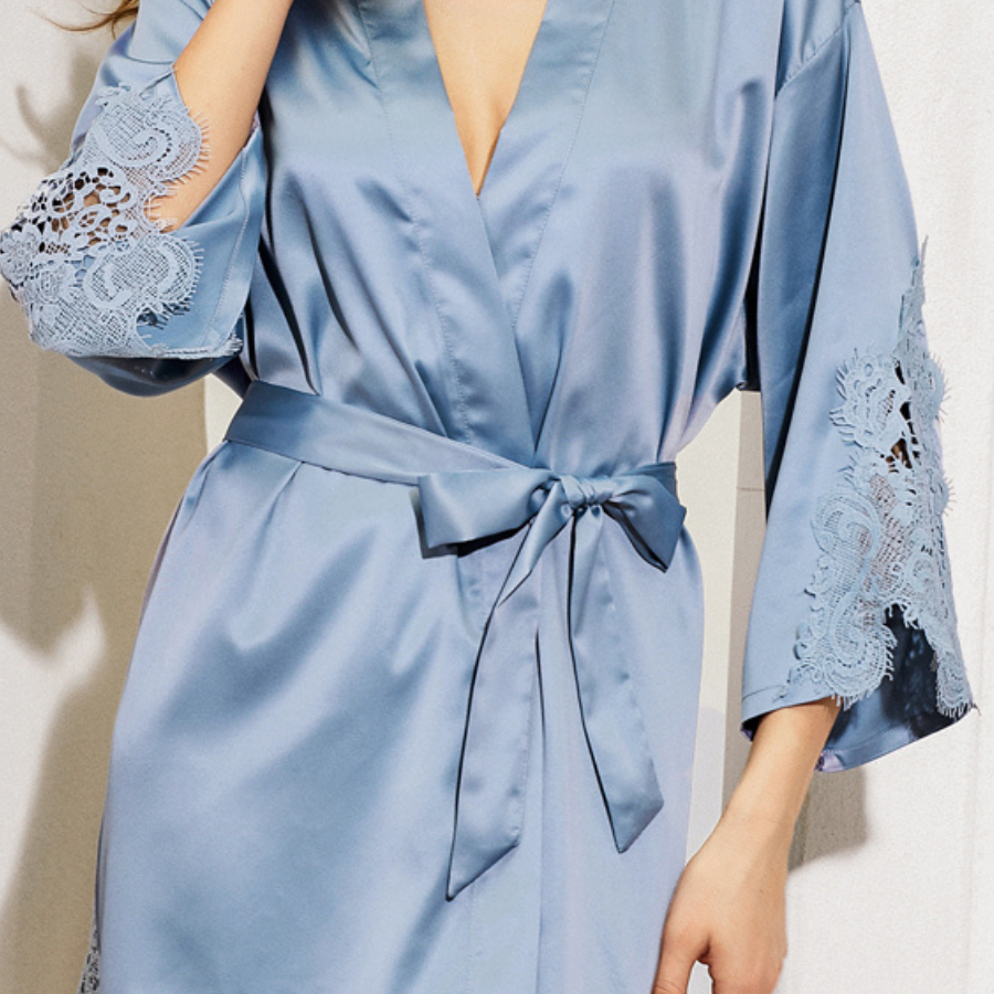 Triangle Lace Robes
